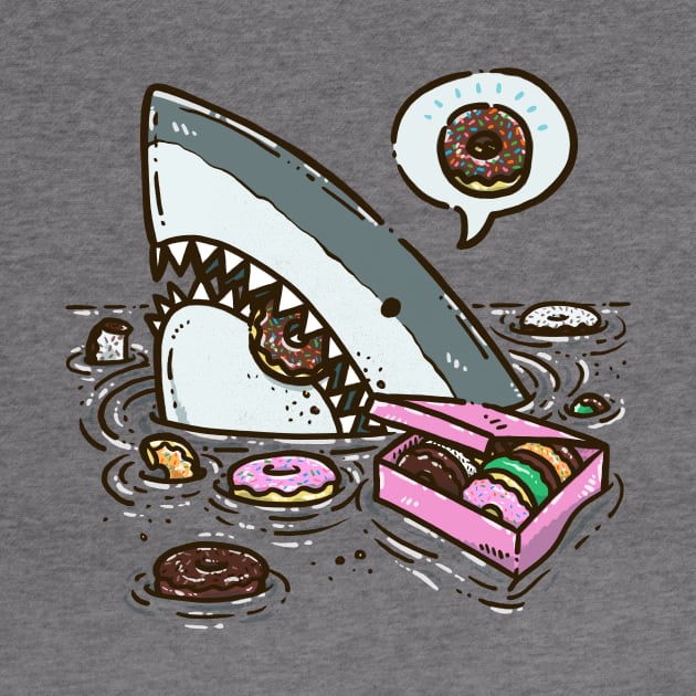 Box of Donuts Shark by nickv47